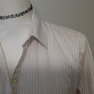 BANANA REPUBLIC Fitted Button Down Shirt - Small